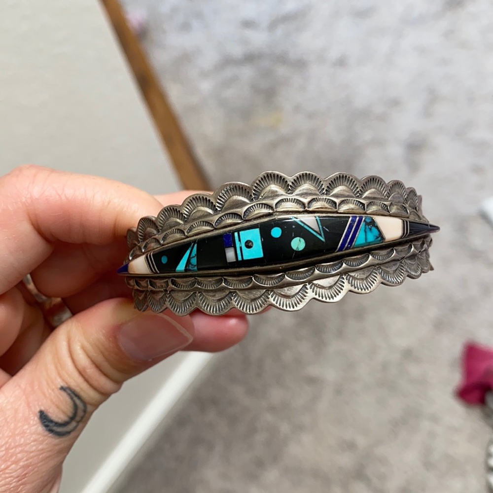 Vintage Zuni Space Cuff